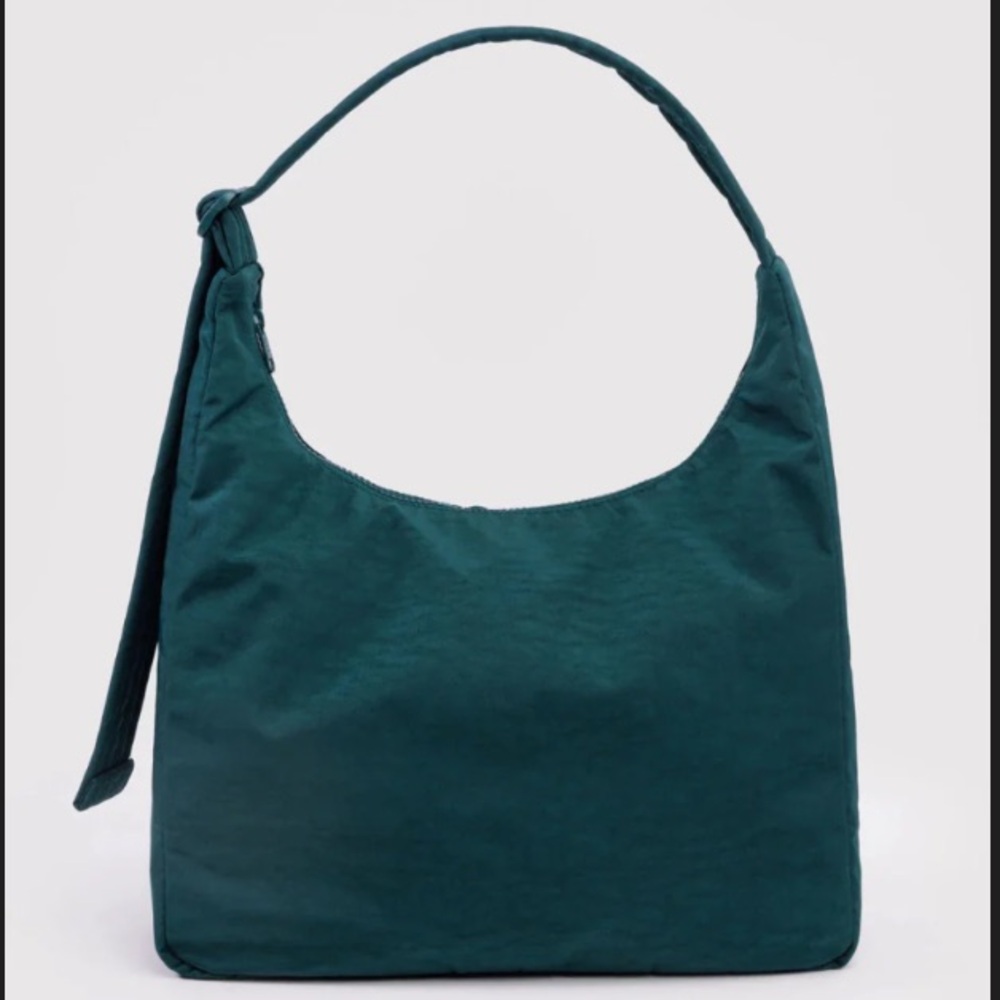 BAGGU Nylon Shoulder Bag Deep Sea